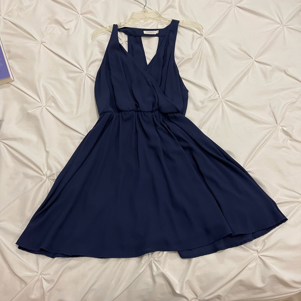 Navy blue dress